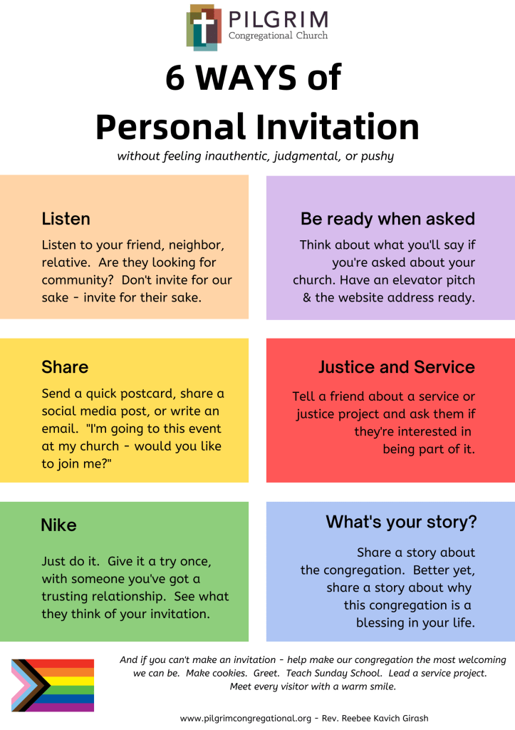 6 Ways of Personal Invitation